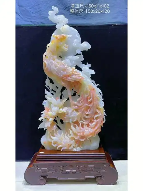 天然玉石山水摆件