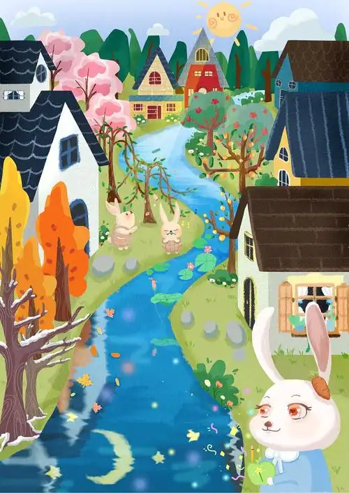 童话小镇-20|插画|儿童插画|我是柳悦月 - 原创作品 - 站酷 (zcool)