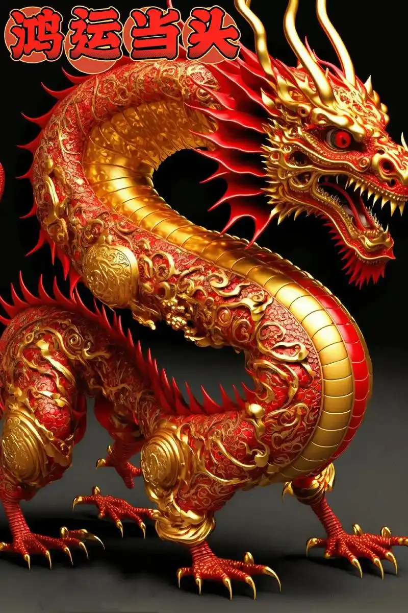 龙在中国传统文化中是权势,高贵,尊荣的象 - 抖音