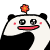 少女熊猫小表情