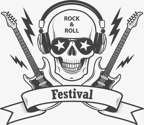 摇滚节矢量图免抠素材免费下载_觅元素51yuansu.com