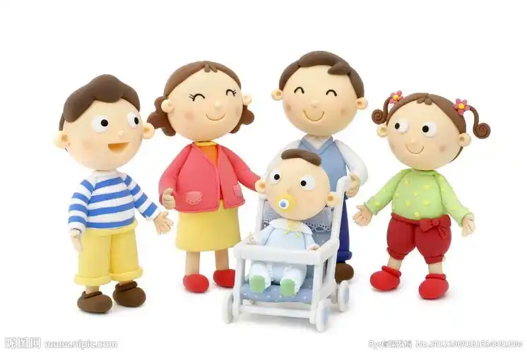 家庭成员(创意3d)