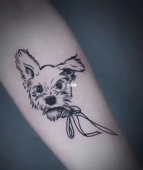 宠物狗狗纹身
