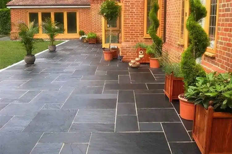 一条青石板路,梦回烟雨江南,或者把它带回家铺在庭院里_石材