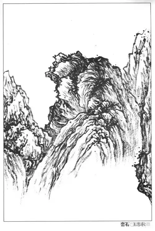 山水楼阁白描100副