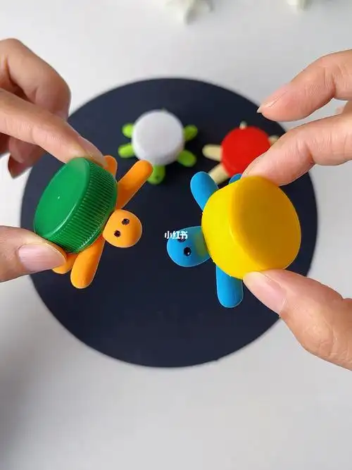 瓶盖创意手工小乌龟