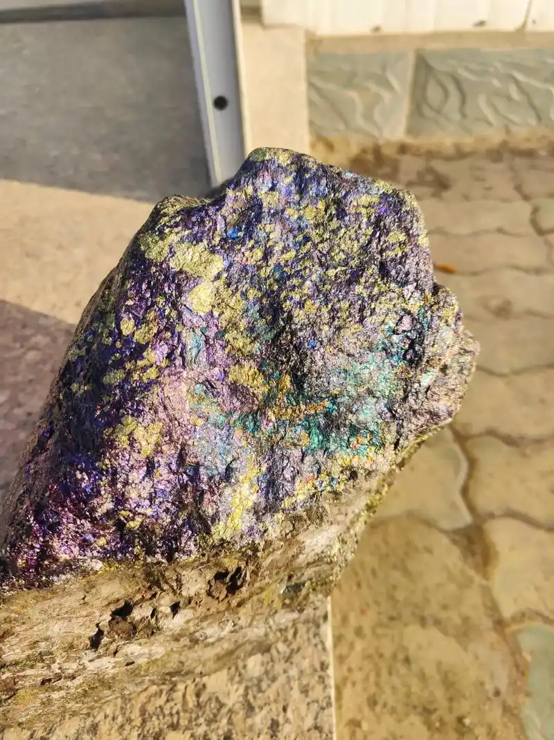 原生铜矿石 含紫铜,黄铜,氧化铜 - 抖音