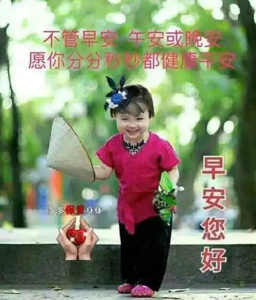 微信早上好暖心语录祝福图片大全,早晨好漂亮的表情图片送给你