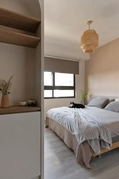 这又是一个将日式风格与北欧风格完美结合的案例.