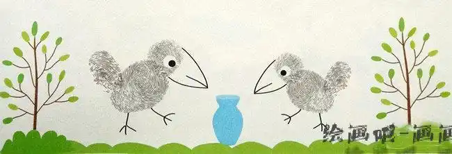 0329  来源好看视频-指尖上的创意趣味指纹画简笔画教你用手指主页