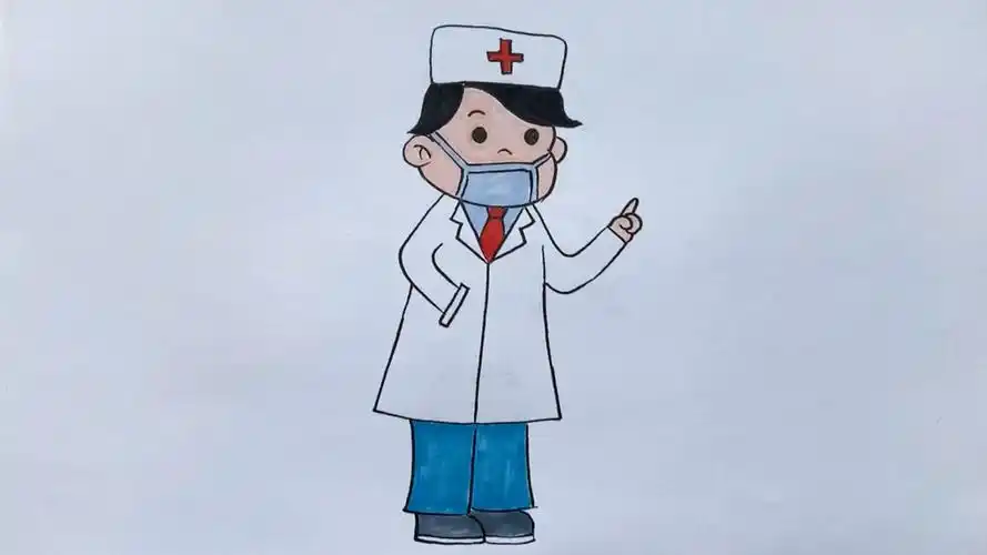 怎样画医生?