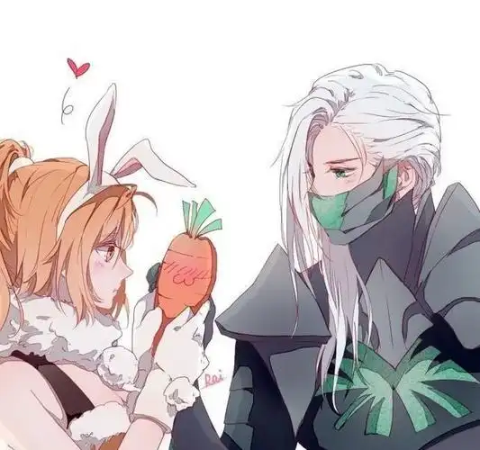 花木兰兰陵王王者荣耀头像壁纸情侣cp