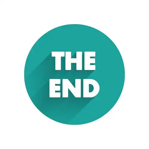 关闭电影帧.电影结束的屏幕.纸艺术风格.矢量图