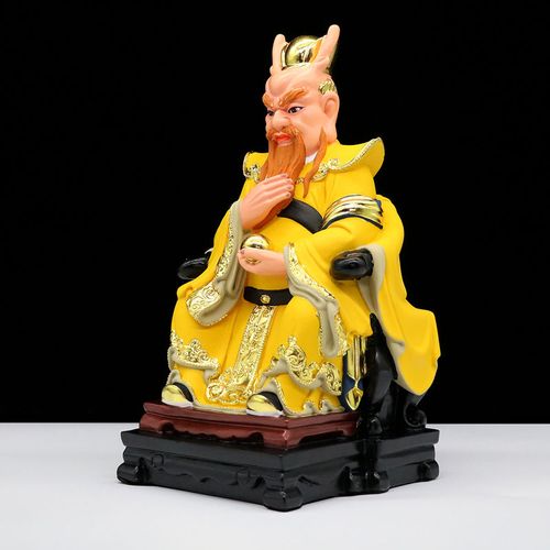 神像四海龙王像东海龙王南海龙王像龙五爷家用供奉摆件 16寸南海龙王