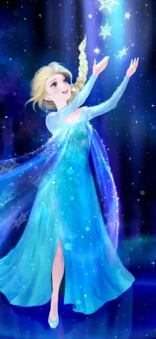 全面屏壁纸|冰雪奇缘壁纸