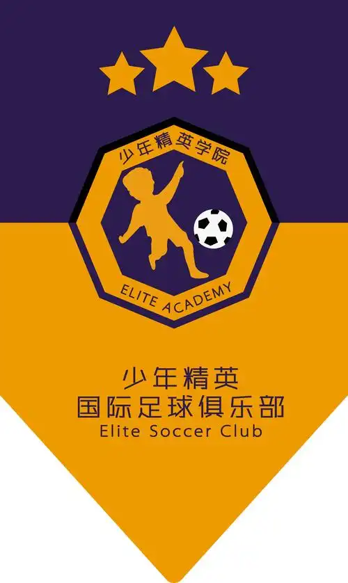 足球俱乐部队旗设计