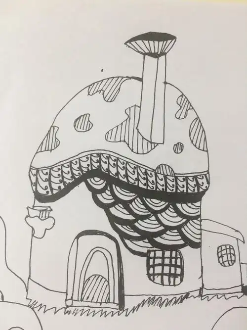 适合小白入门的线描教程,拿去画吧