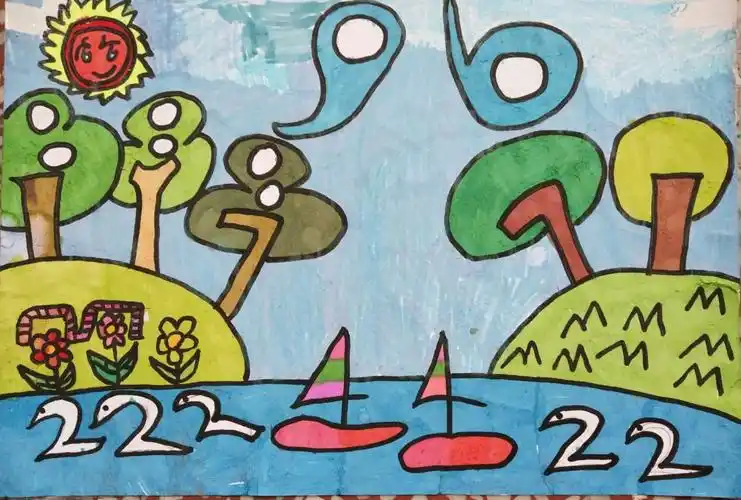 低年级创意数学画 (二年级篇)