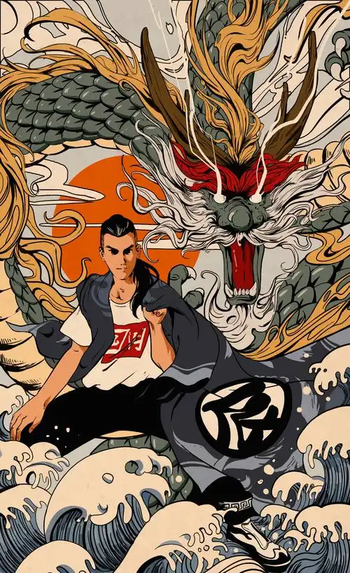 潮流类插画习作