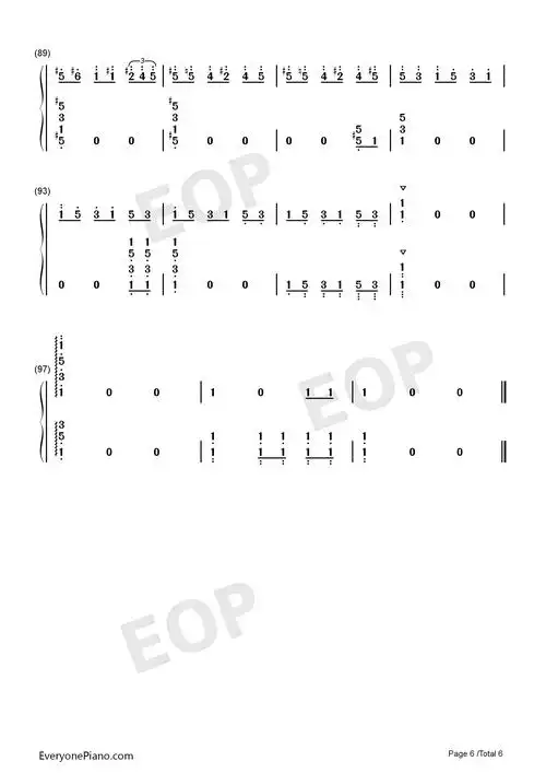 potter waltz-哈利波特与火焰杯ost双手简谱预览6