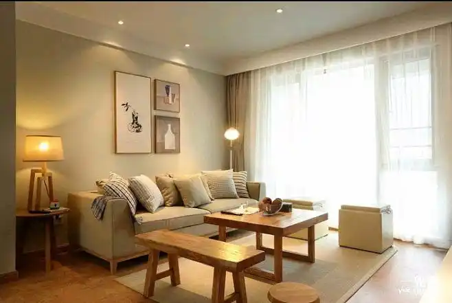 日式日本和风原木禅意虚无无印良品muji装修效果图风格装修样板房家居