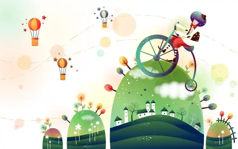 梦幻童话 卡通壁纸8 - 1920x1200