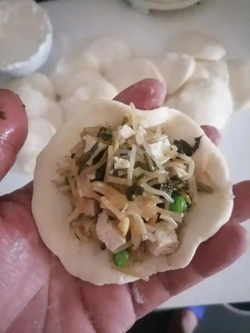 素馅大包子!#纯手工打造 #记录真实生活 #色香味俱全  - 抖音