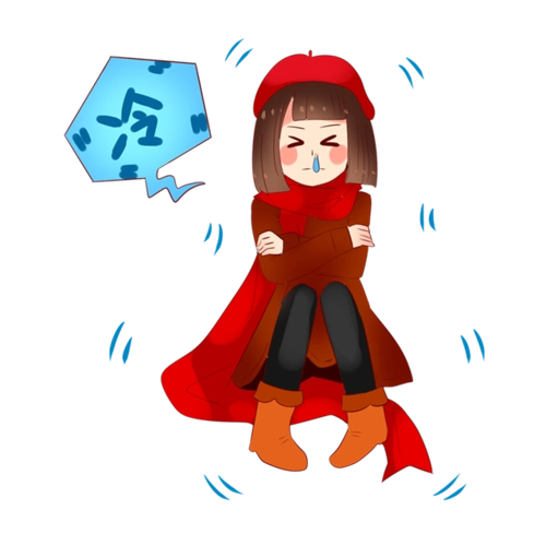 冷的发抖女孩表情包寒冷女孩表情包没钱男孩表情包穷吃土女孩表情包