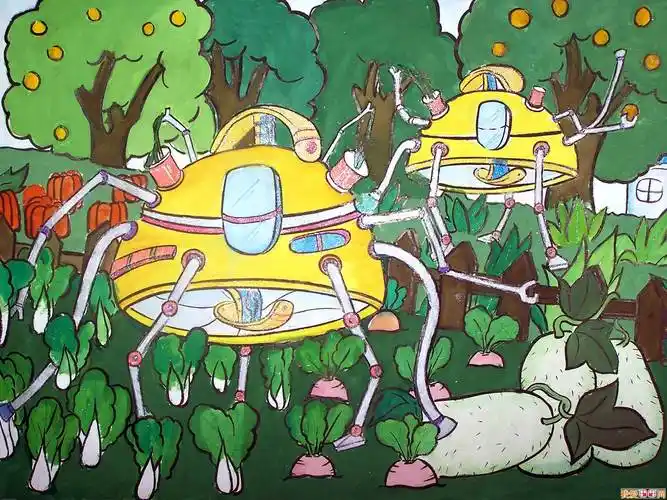 以环保为主题的水粉画 环境保护题材的水粉画 - 水彩迷