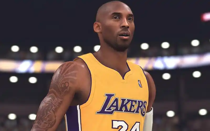 nba2k23 科比·布莱恩特 manba forever 后仰跳投如那幅画一般的男人