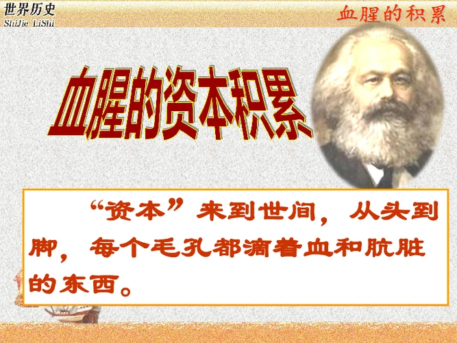历史九年级上人教新课标第15课 血腥的资本积累(27张)
