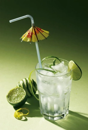 冰镇柠檬苏打水