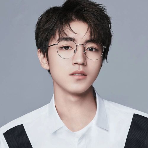 王俊凯同款3447眼镜金属椭圆框复古文艺男女学生平光镜近视防蓝