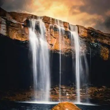 好运山水风景头像图片