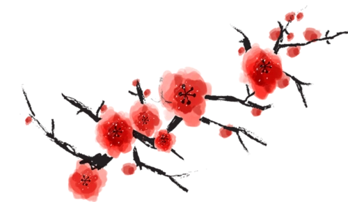 梅-花瓣网|陪你做生活的设计师 | 古风免扣素材 / 花