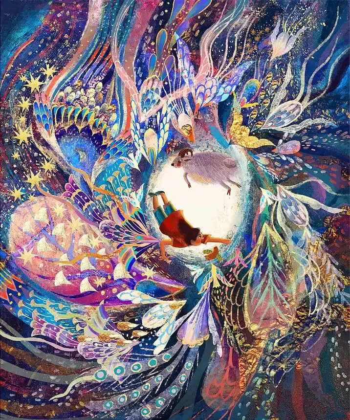 张王哲老师插画作品集,带你走近插画的世界,感受画中世界的美 - 兑趑