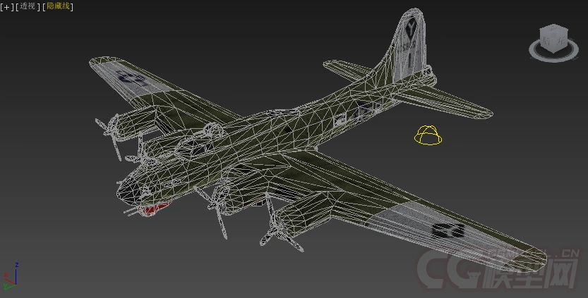 波音b17空中堡垒轰炸机g型