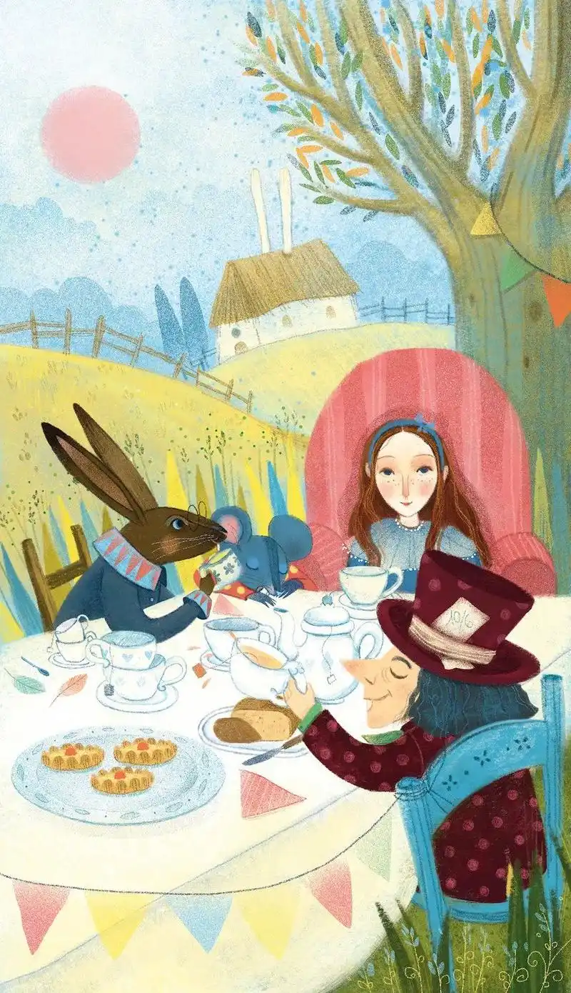 治愈系12张奇妙童话故事插画每一张都温暖人心