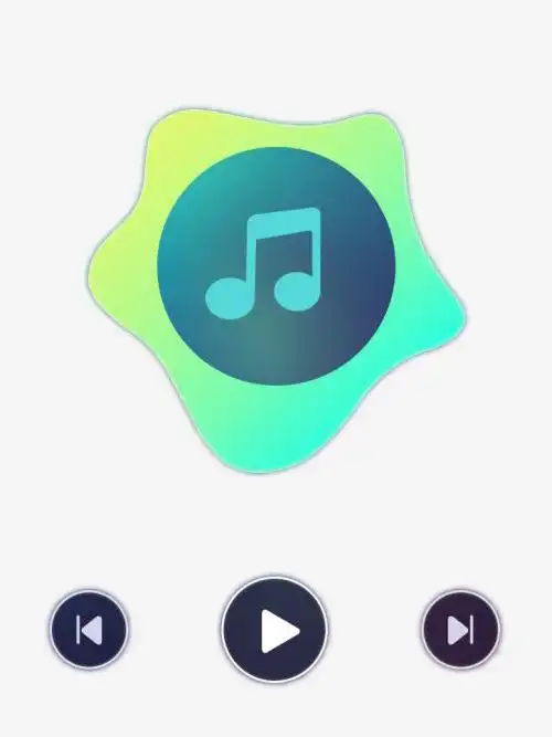 音乐播放界面图标
