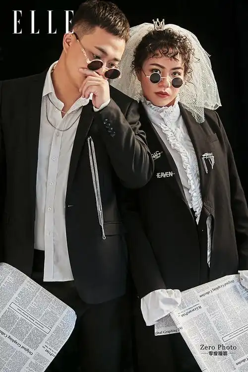 人像摄影_阿明的婚纱摄影作品《个性时尚》