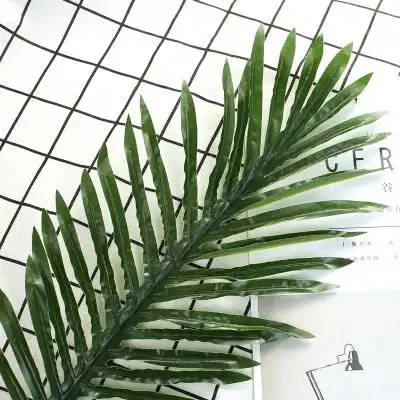 韩国极简ins风仿真树叶植物热带椰树叶子拍照摄影背景摆拍道具淘宝网