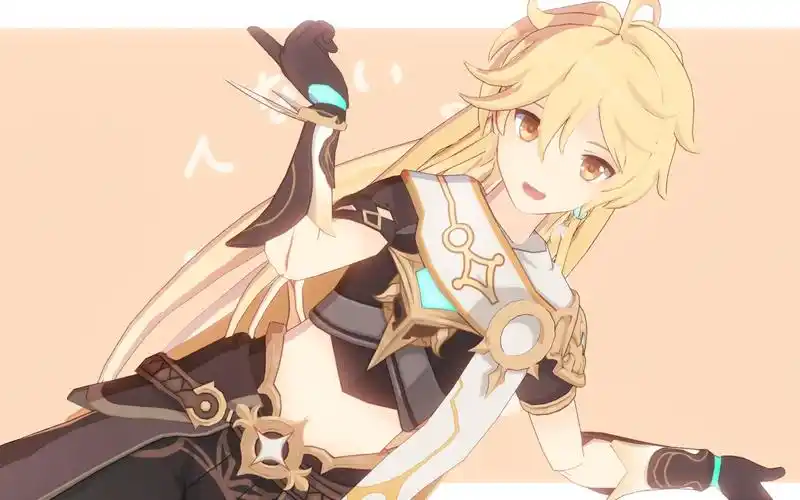 原神mmd会心一击散发空