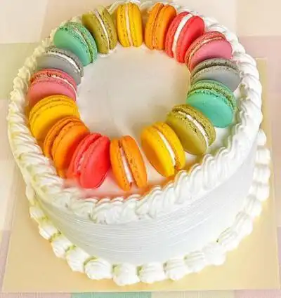生日蛋糕马卡龙