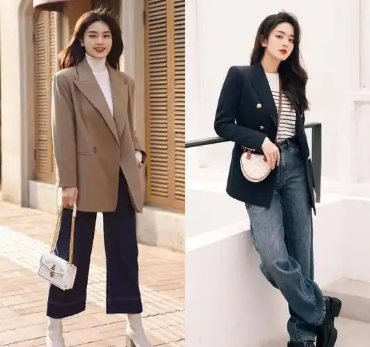 不得不说,今年的西装还是和裤子搭配更洋气,显瘦又得体