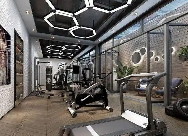健身房装修效果图