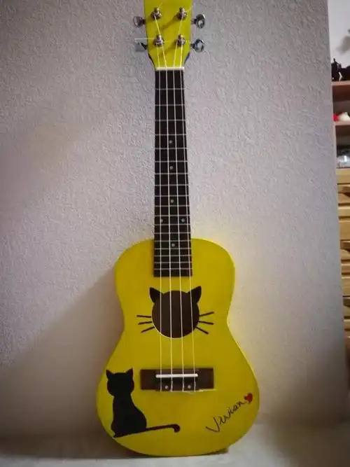 diy手工组装尤克里里ukulele夏威夷小吉他可彩绘