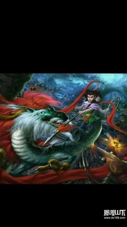 话说三太子,听完土地神禀报完后,随即转身赶赴东海.