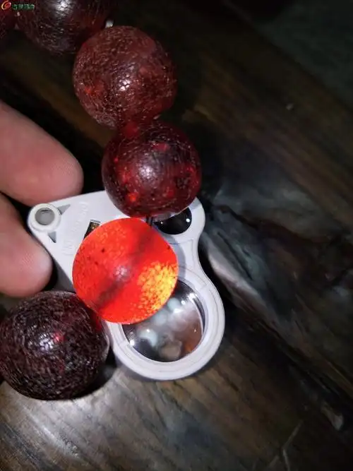 [欣赏] 清代血珀手珠