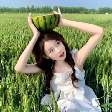 ins高级质感绿色森系女生头像小众不易撞一看就喜欢的