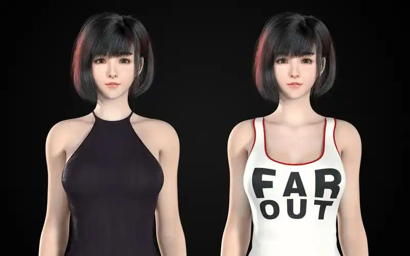 18进成年人才能看的3d建模真绅士女模型